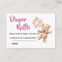 Tirage de couche personnalisé Ourson Rose pour Bab