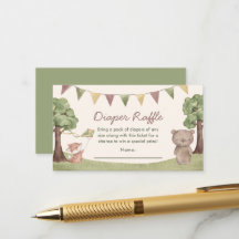 Tirage de couche pour animaux de la forêt Baby Sho