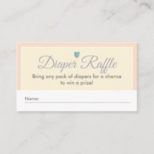 Carte D'accompagnement Tirage de couche pour bébé grenouille en crème ros