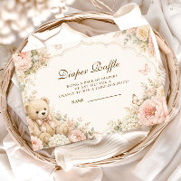 Tirage de couche pour ours en peluche floral botan