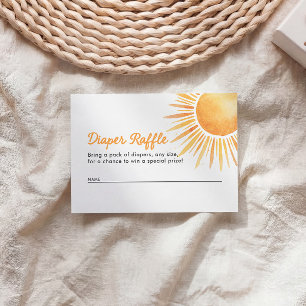 Carte D'accompagnement Tirage de couche soleil 