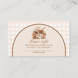 Carte D'accompagnement Tirage de couche tombé amoureux Carrosse Vintage