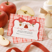 Tirage de Couches Apple de Nos Yeux Baby Shower