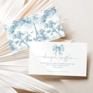 Carte D'accompagnement Tolie Blue Arc français Billet de tombola de couch