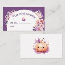 Tombez amoureux devinez combien de citrouilles Bab