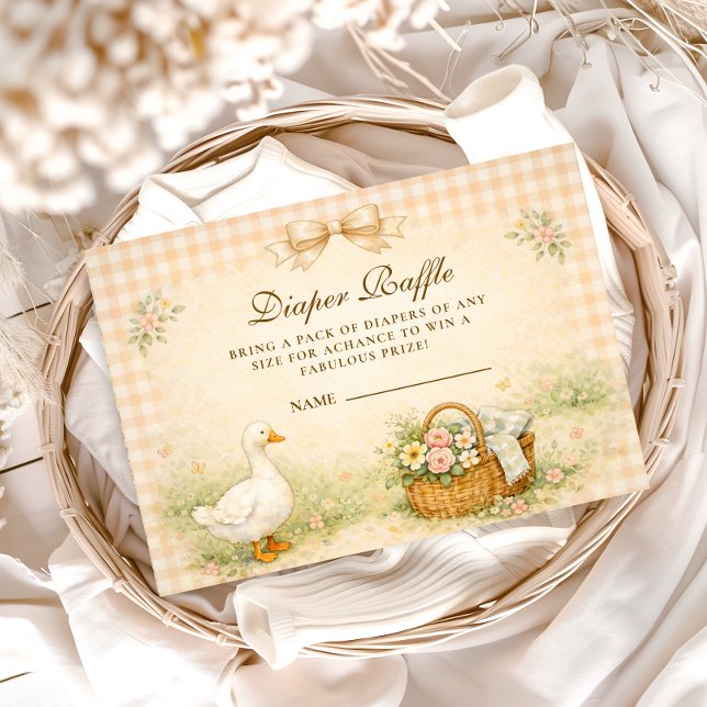 Carte D'accompagnement Tombola de printemps de couche-culotte Whimsical S (Créateur téléchargé)