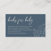 Topaz Blue Fleur sauvage Line Livres d'art pour bé