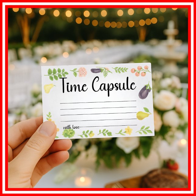 Carte D'accompagnement Tout frais débarqué du Marché Capsule Temporelle E (Créateur téléchargé)