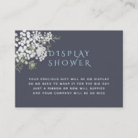 Trendy Baby's Breath Baby Shower Display de douche