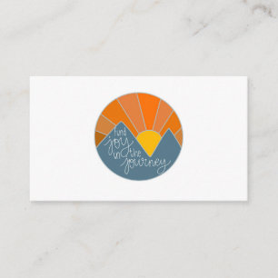 Carte D'accompagnement Trouvez la joie dans le voyage