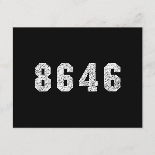 Carte D'accompagnement Trump républicain 86 46 (Devant)