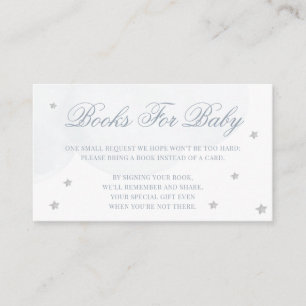 Carte D'accompagnement Twinkle Little Star Baby showers Livres Pour Bébé