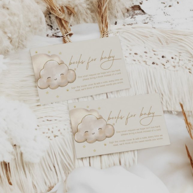 Carte D'accompagnement Twinkle Twinkle Little Star Ivory Book Demande (Créateur téléchargé)