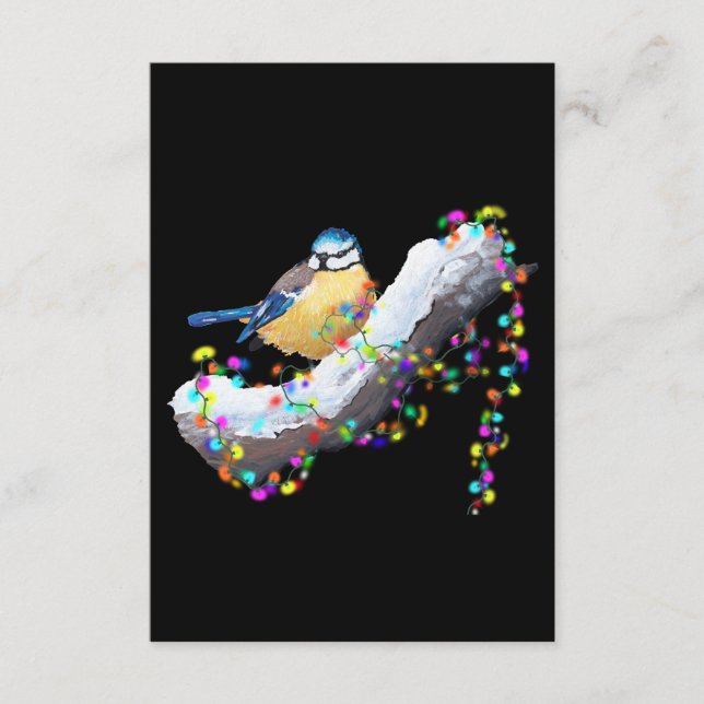 Carte D'accompagnement Twinkle Twinkle Little Tit (Devant)