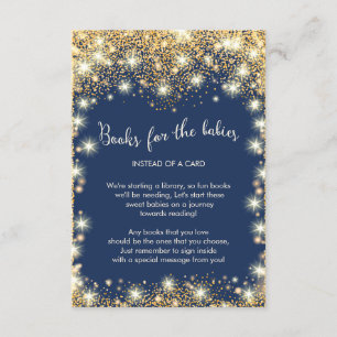 Carte D'accompagnement Twins Twinkle Little Star Livre pour bébé