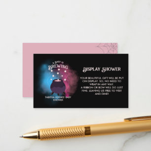 Carte D'accompagnement Un bébé est en train de brasser Éffrayant Genre Re