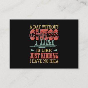 Carte D'accompagnement Un Jour Sans Échecs, C'Est Comme Enculer