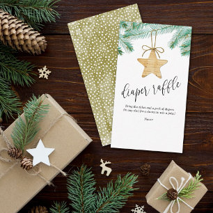 Carte D'accompagnement Un joyeux petit Baby shower rabat au rabat