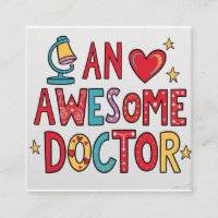 Un médecin génial. Cadeau de remerciement