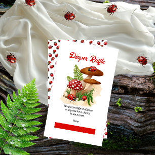 Carte D'accompagnement Un mignon petit Baby shower de Ladybug