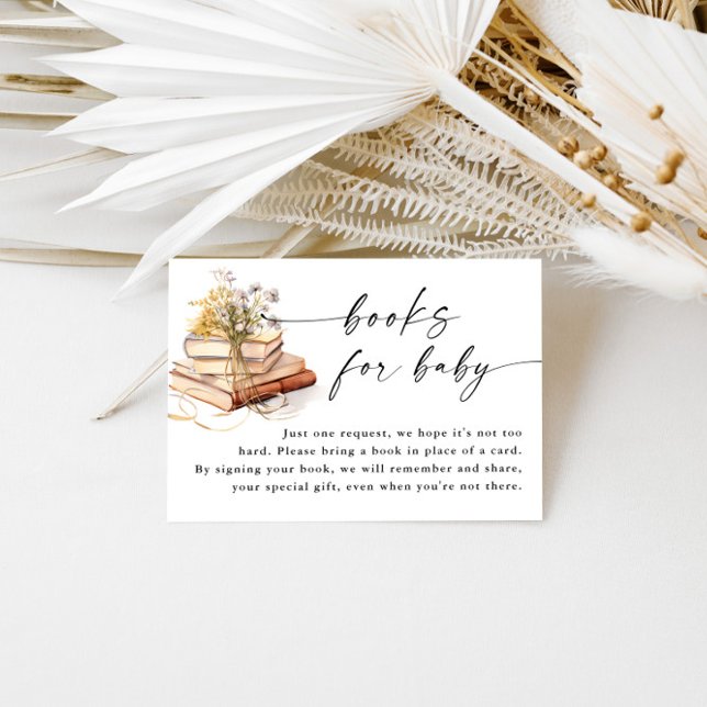 Carte D'accompagnement Un Nouveau Chapitre Commence Les Livres Baby showe (Créateur téléchargé)