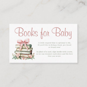 Carte D'accompagnement Un nouveau chapitre commence Livres à ruban rose p