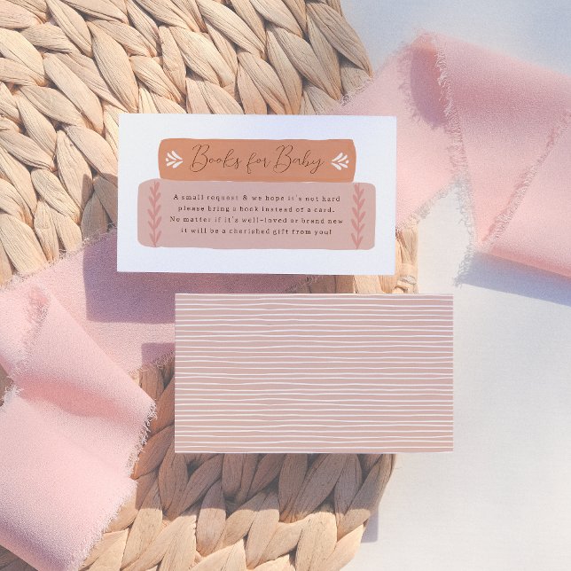 Carte D'accompagnement Un nouveau chapitre livre de Baby shower livre de  (Créateur téléchargé)