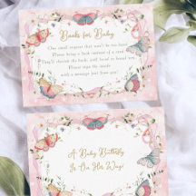 Un Papillon Bébé Est En Chemin De Baby shower