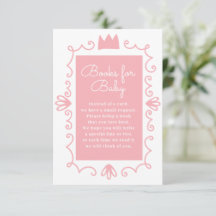 Un petit Baby shower de fille rose moderne Princes