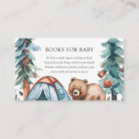 Un Petit Baby shower De La Forêt De Camper