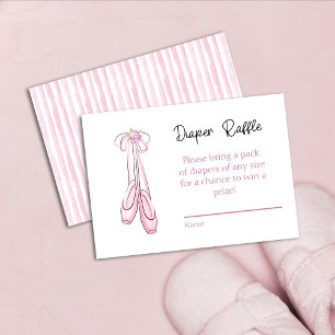 Carte D'accompagnement Un Petit Ballerine est en Route Tirage au Sort de 