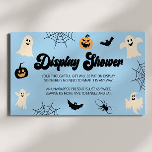 Carte D'accompagnement Un Petit Boo Halloween Baby shower Affichage Douch