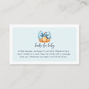 Carte D'accompagnement Un Petit Citrouille Est En Chemin De Baby shower G