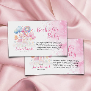 Carte D'accompagnement Un petit livre amoureux pour le Baby shower bébé