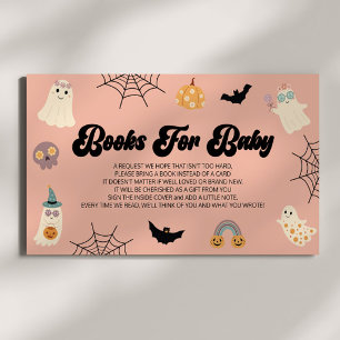 Carte D'accompagnement Un Petit Livre Halloween Baby showers Livres Pour