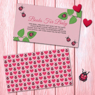 Carte D'accompagnement Un petit livre pour bébé livredeluge Ladybug
