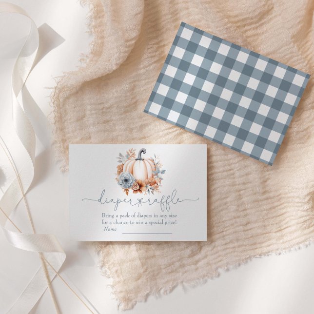 Carte D'accompagnement Un Petit Raffin De Chute Citrouille (Créateur téléchargé)