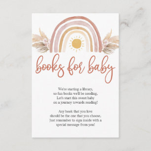 Carte D'accompagnement Un petit rayon de Sunshine Rainbow Livres pour béb