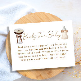 Carte D'accompagnement Un Tini One Espresso Martini Livre Pour Le Baby sh