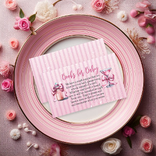 Carte D'accompagnement Un Tini sucré un Baby shower Livres pour bébé