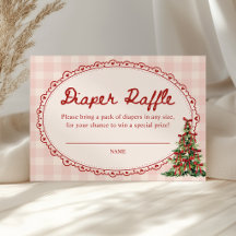 Une Baby Shower de Noël Joyeuse Tirage au Sort de