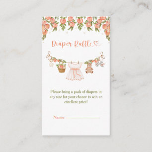 Carte D'accompagnement Une Baby Shower Douce Petite Fille au Péché Mignon