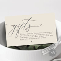 Une note de cadeaux, Mariage romantique moderne
