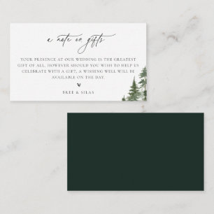 Carte D'accompagnement Une note sur le Mariage forestier Gifts