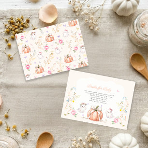 Carte D'accompagnement Une petite chouette mignonne rose bébé Shower d'Oc