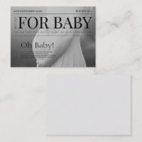 Unique Magazine Baby shower photo Livres pour bébé