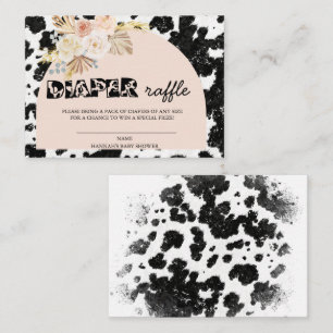 Carte D'accompagnement Vache Pampas Grasse Fromage de couches