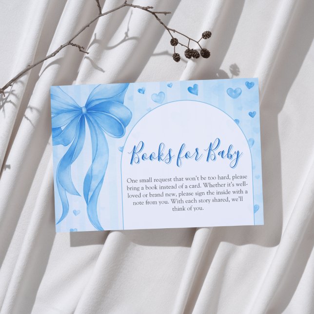 Carte D'accompagnement Valentines Baby Shower Books for Baby (Créateur téléchargé)