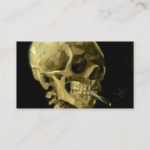 Carte D'accompagnement Van Gogh Fumer du squelette