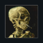 Carte D'accompagnement Van Gogh Fumer du squelette<br><div class="desc">Cartes de boîtier illustrant la peinture à l’huile de Vincent van Gogh Crâne d’un squelette avec cigarette brûlante (1885-1886). Un grand cadeau pour les amateurs de post-impressionnisme et d'art hollandais !</div>
